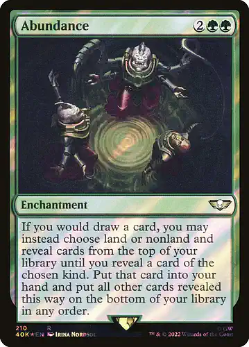 Abundance - 40k Spoiler