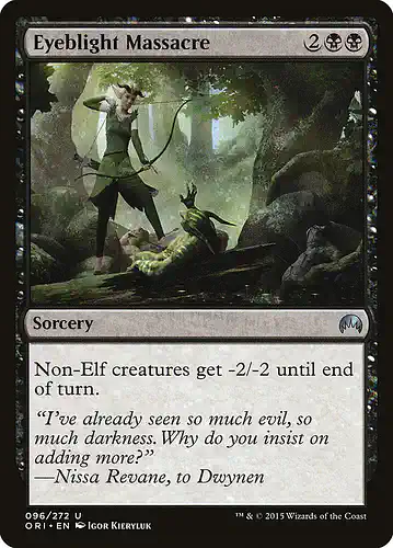 Eyeblight Massacre - ori Spoiler