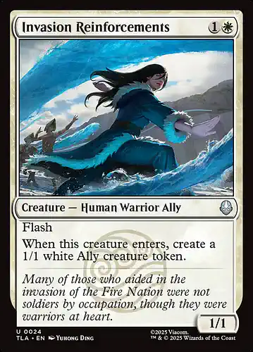 Invasion Reinforcements - tla Spoiler