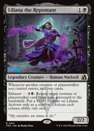 Liliana the Repentant - fra Spoiler