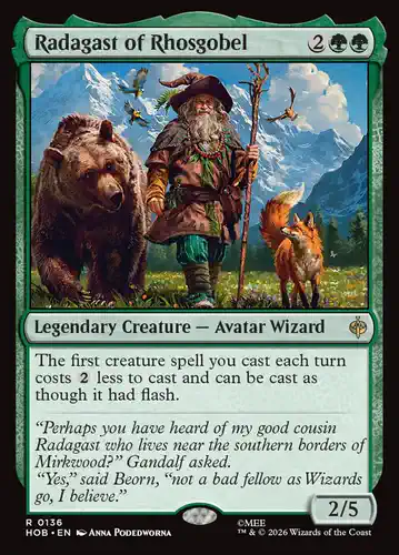 Radagast of Rhosgobel - hob Spoiler