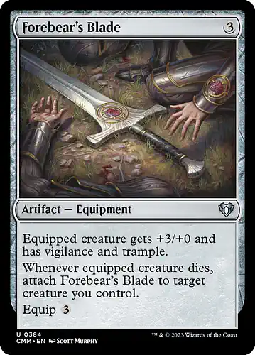 Forebear's Blade - cmm Spoiler