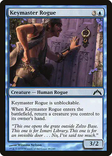 Keymaster Rogue - gtc Spoiler