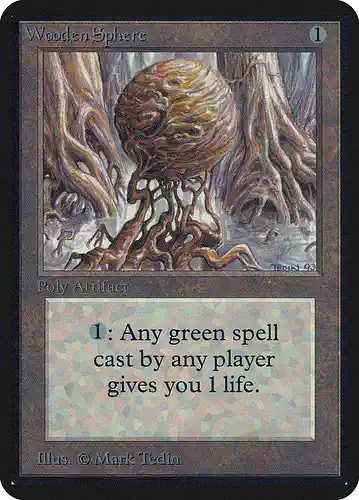 Wooden Sphere - lea Spoiler