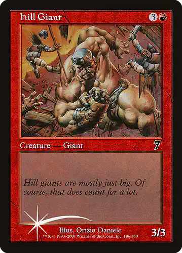 Hill Giant - 7ed Spoiler