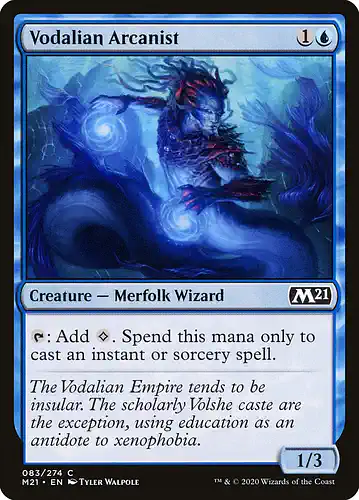 Vodalian Arcanist - m21 Spoiler