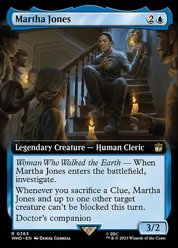 Martha Jones - who Spoiler