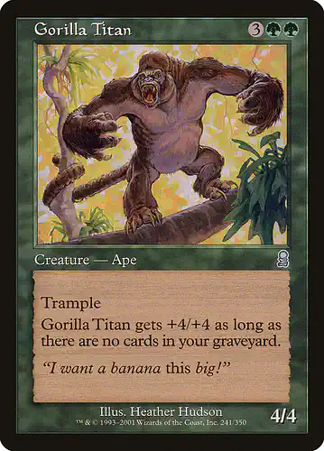 Gorilla Titan - ody Spoiler