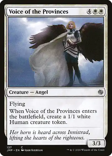 Voice of the Provinces - jmp Spoiler
