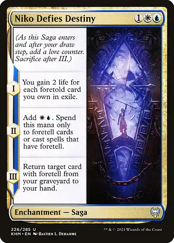 Niko Defies Destiny - khm Spoiler