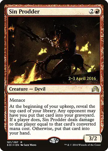 Sin Prodder - soi Spoiler