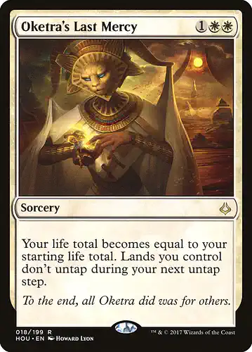 Oketra's Last Mercy - hou Spoiler