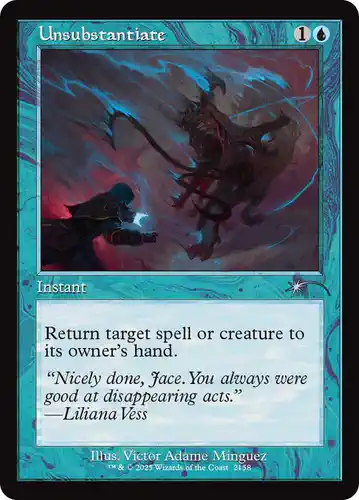 Unsubstantiate - sld Spoiler