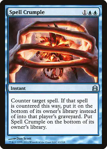 Spell Crumple - cmd Spoiler