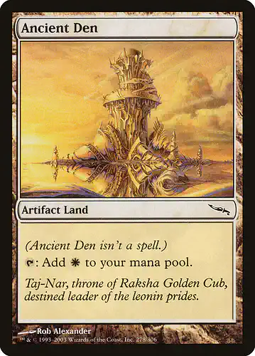 Ancient Den - mrd Spoiler