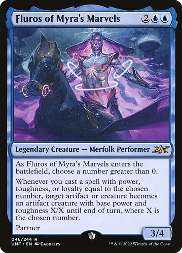 Fluros of Myra's Marvels - unf Spoiler