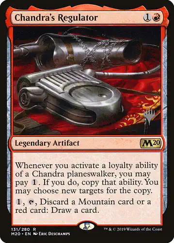Chandra's Regulator - m20 Spoiler