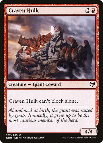 Craven Hulk - khm Spoiler