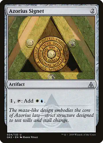 Azorius Signet - gk2 Spoiler