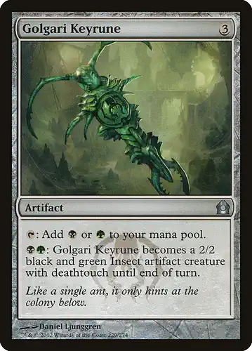 Golgari Keyrune - rtr Spoiler