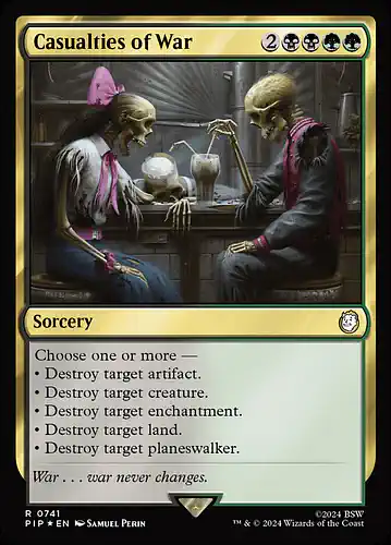 Casualties of War - pip Spoiler