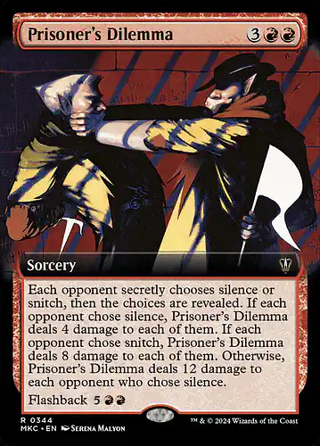 Prisoner's Dilemma - mkc Spoiler