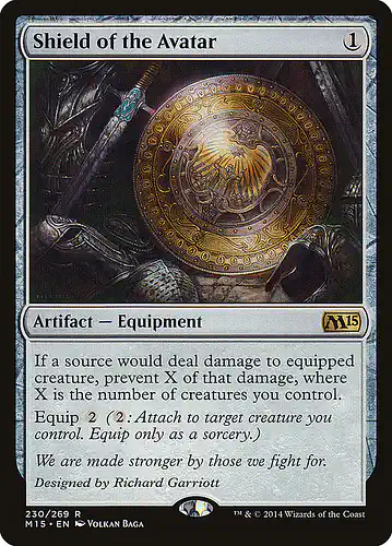 Shield of the Avatar - m15 Spoiler