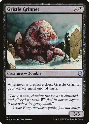 Gristle Grinner - jmp Spoiler