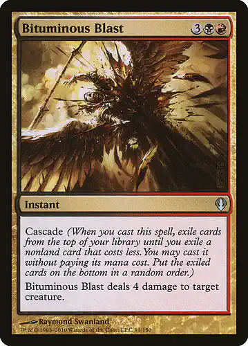 Bituminous Blast - arc Spoiler