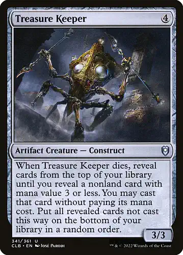Treasure Keeper - clb Spoiler