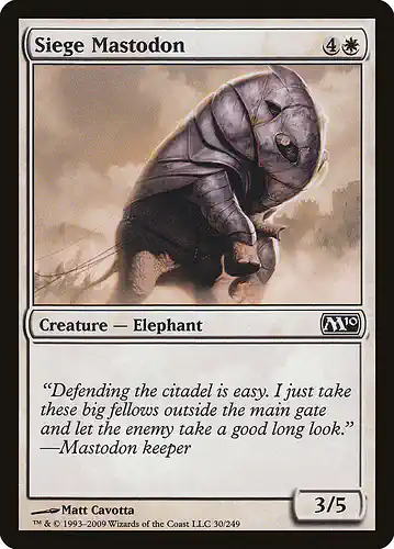 Siege Mastodon - m10 Spoiler