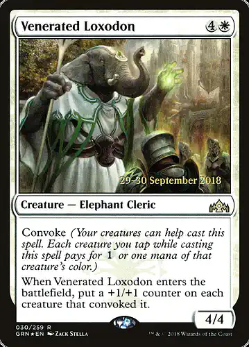 Venerated Loxodon - grn Spoiler
