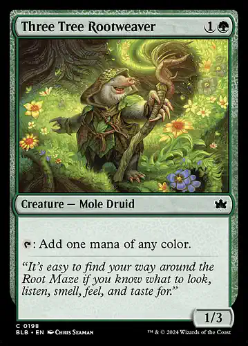 Three Tree Rootweaver - blb Spoiler
