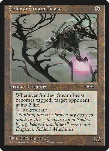 Soldevi Steam Beast - all Spoiler