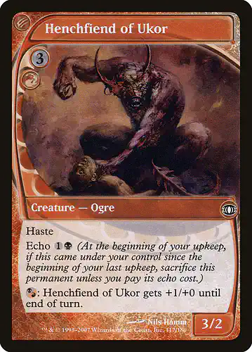 Henchfiend of Ukor - fut Spoiler