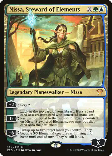 Nissa, Steward of Elements - c20 Spoiler
