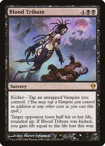 Blood Tribute - zen Spoiler