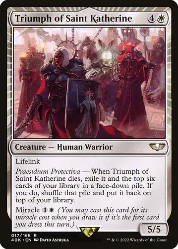 Triumph of Saint Katherine - 40k Spoiler