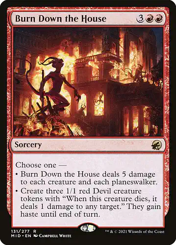 Burn Down the House - mid Spoiler