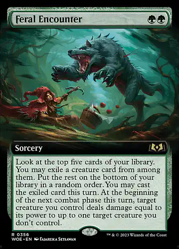 Feral Encounter - woe Spoiler