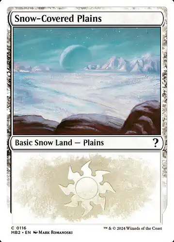 Snow-Covered Plains - mb2 Spoiler