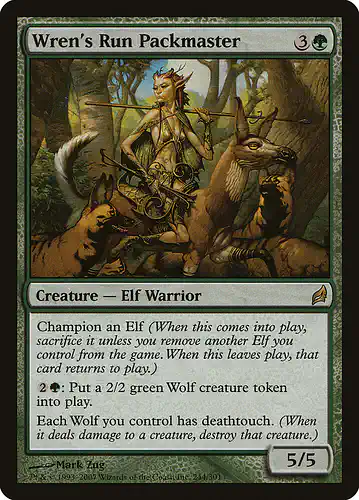 Wren's Run Packmaster - lrw Spoiler