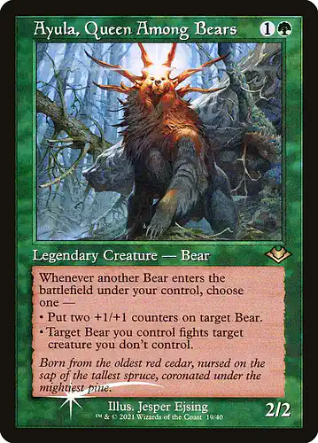Ayula, Queen Among Bears - h1r Spoiler