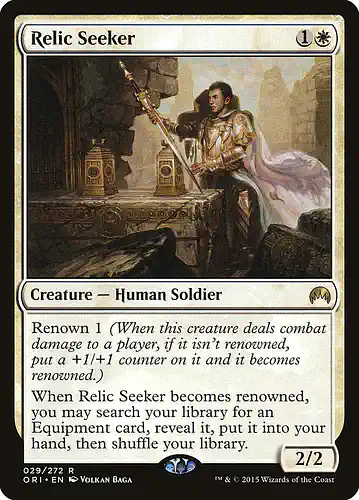 Relic Seeker - ori Spoiler