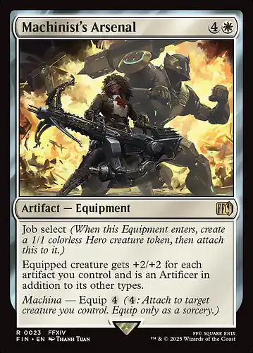 Machinist's Arsenal - fin Spoiler