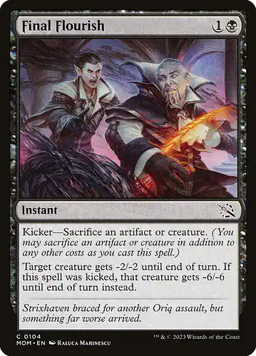 Final Flourish - mom Spoiler