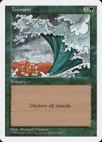 Tsunami - 5ed Spoiler