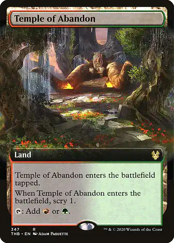 Temple of Abandon - thb Spoiler