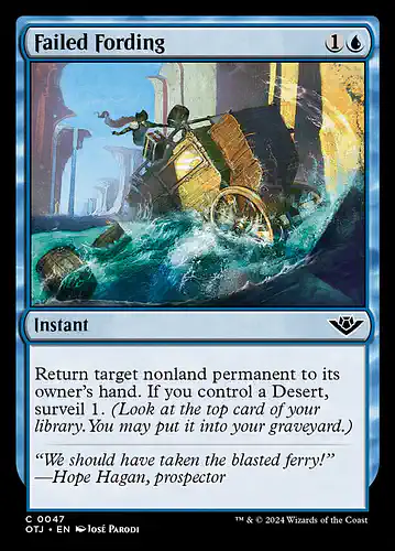 Failed Fording - otj Spoiler