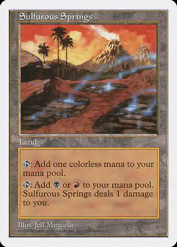 Sulfurous Springs - 5ed Spoiler
